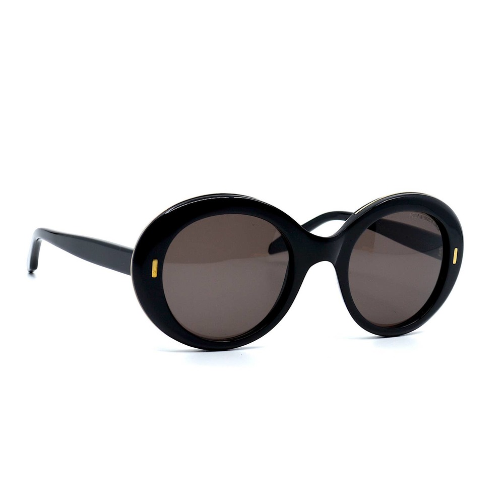 CUTLER&GROSS OF LONDON CG1327S 001 BLACK BROWN AUTHENTIC SUNGLASSES - Picture 2 of 13